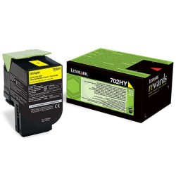 Lexmark CS310/CS410/CS510 Amarelo Cartucho de Toner Original - 70C2HY0/70C2HYE/70C0H40/702HY