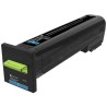 Lexmark CS820/CX820/CX825/CX860 Ciano Cartucho de Toner Original - 72K20C0/72K20CE
