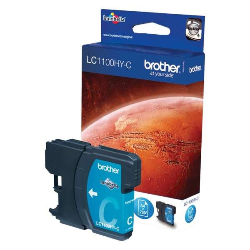 Brother LC1100XL Cyan Tinteiro Original - LC1100HYC