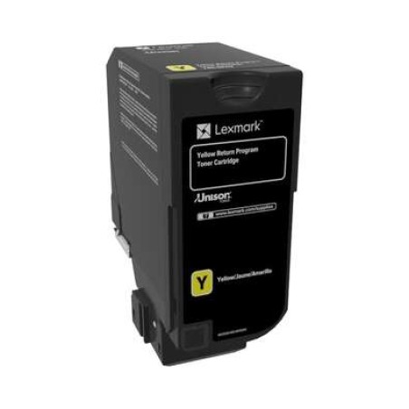 Lexmark CS720/CS725/CX725 Amarelo Cartucho de Toner Original - 74C20Y0
