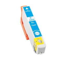 Epson T2432/T2422 (24XL) Cyan Tinteiro Compatível - Substitui C13T24324012/C13T24224012