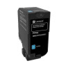 Lexmark CS720/CS725/CX725 Ciano Cartucho de Toner Original - 74C2SC0