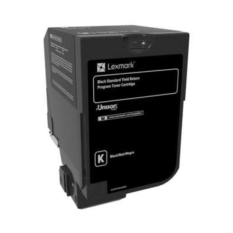 Lexmark CS720/CS725/CX725 Preto Cartucho de Toner Original - 74C2SK0
