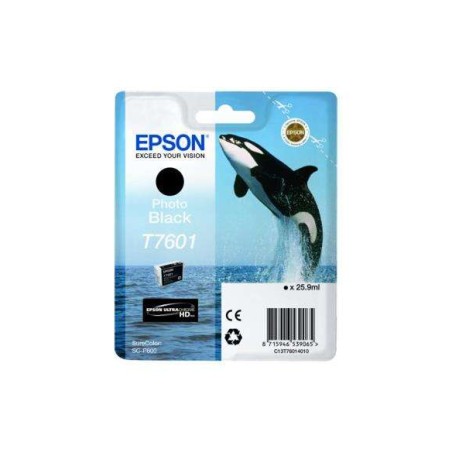 Epson T7601 Preto Photo Tinteiro Original - C13T76014010