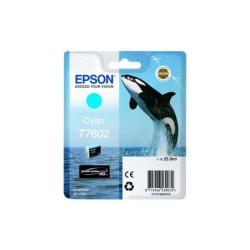 Epson T7602 Ciano Tinteiro Original - C13T76024010