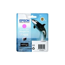 Epson T7606 Magenta Light Tinteiro Original - C13T76064010