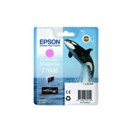 Epson T7606 Magenta Light Tinteiro Original - C13T76064010