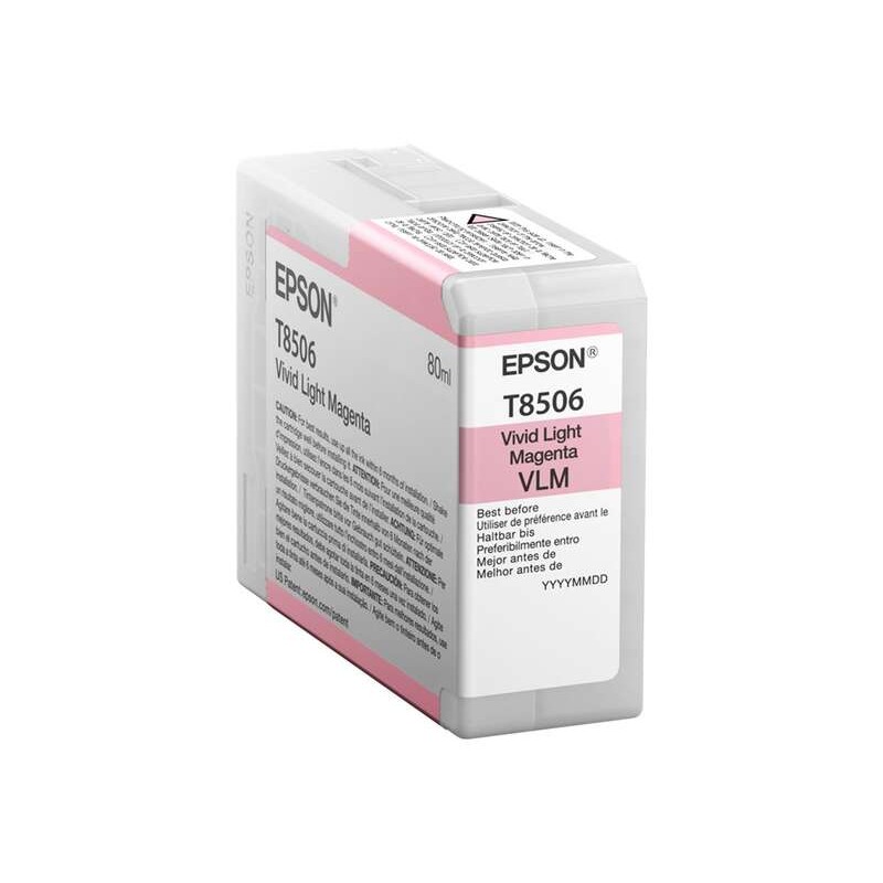 Epson T8506 Magenta Light Tinteiro Original - C13T850600