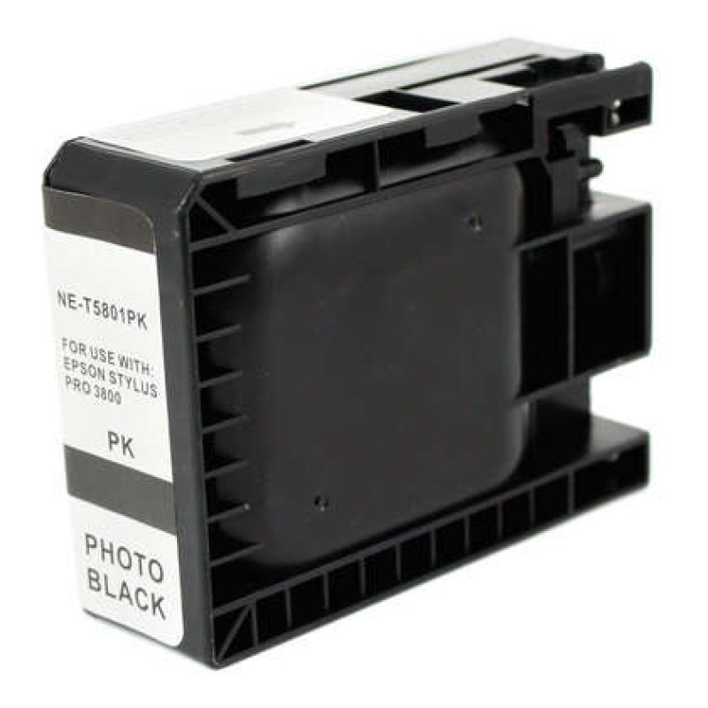 Epson T5801 Preto Photo Tinteiro Pigmentada Compatível - Substitui C13T580100