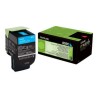 Lexmark CX310/CX410/CX510 Ciano Cartucho de Toner Original - 80C20C0/80C20CE/802C