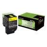 Lexmark CX310/CX410/CX510 Amarelo Cartucho de Toner Original - 80C20Y0/80C20YE/802Y