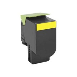 Lexmark CX410/CX510 Amarelo Cartucho de Toner Original - 80C2HY0/80C2HYE/802HY
