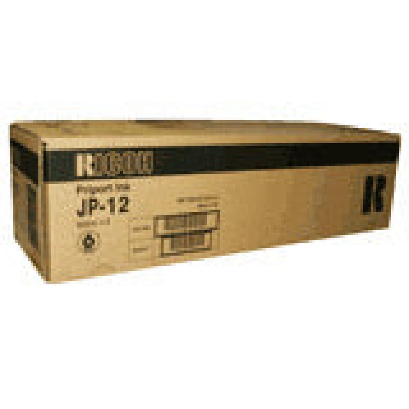 Ricoh JP-12 Preto 5 Botes de Tinta Original - 817104