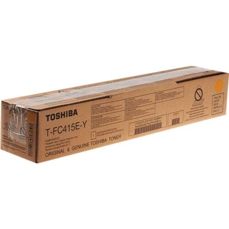 Toshiba T-FC415EY Amarelo Cartucho de Toner Original - 6AJ00000182