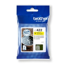 Brother LC422 Amarelo Tinteiro Original - LC422Y