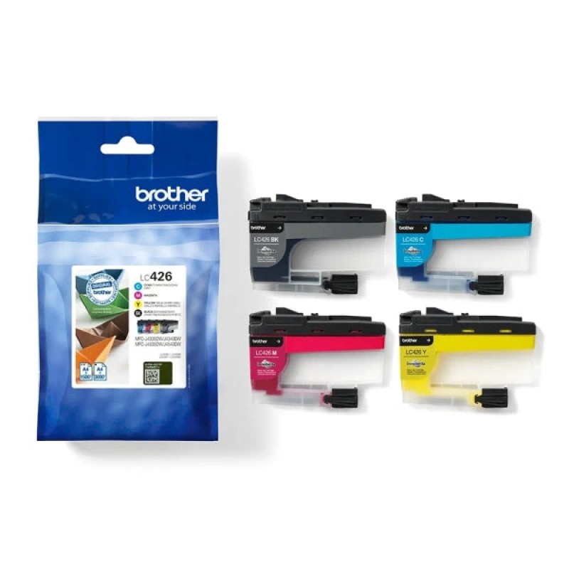 Brother LC426 Pack de 4 Tinteiros Originais - LC426VAL