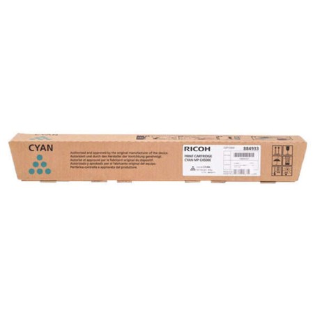 Ricoh Aficio MP-C3500/MP-C4500 Ciano Cartucho de Toner Original - 884933/888611/842037