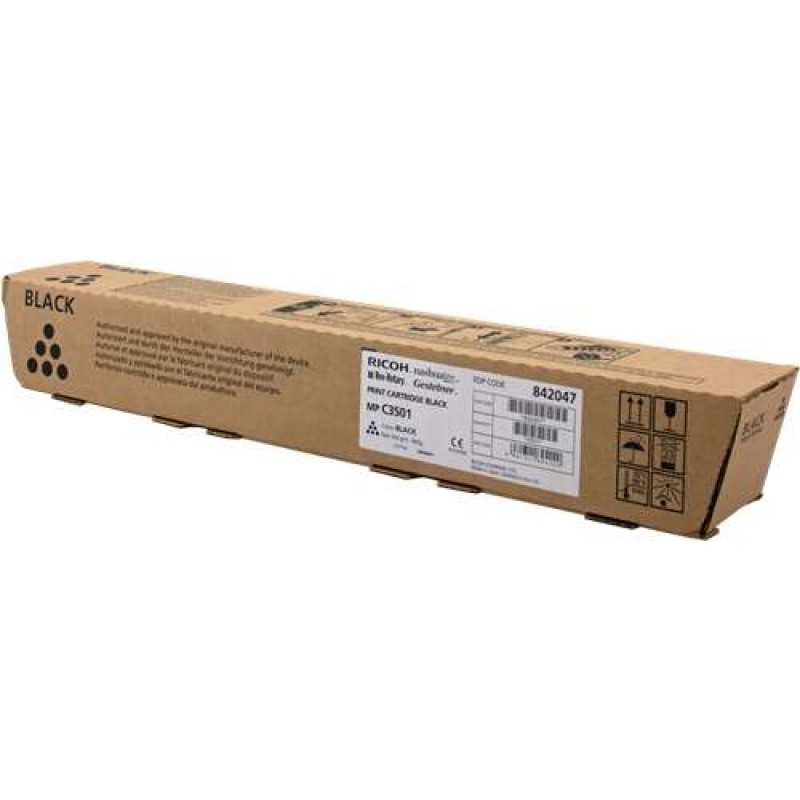 Ricoh Aficio MP-C3001/MP-C3501 Preto Cartucho de Toner Original - 842047/841424/841579