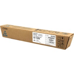 Ricoh Aficio MP-C305/MP-C305SPF Ciano Cartucho de Toner Original - 842082/841595/MPC305E