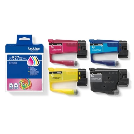 Brother LC527XL Pack de 4 Tinteiros Originais - LC527XLVAL
