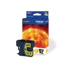Brother LC980 Amarelo Tinteiro Original - LC980Y