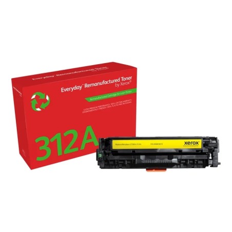 Xerox Everyday HP CF382A Amarelo Cartucho de Toner Remanufacturado - Substitui 312A