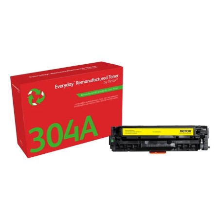 Xerox Everyday HP CC532A Amarelo Cartucho de Toner Remanufacturado - Substitui 304A
