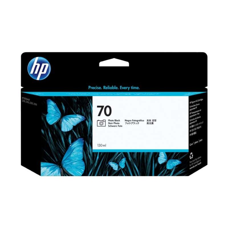 HP 70 Preto Photo Tinteiro Original - C9449A