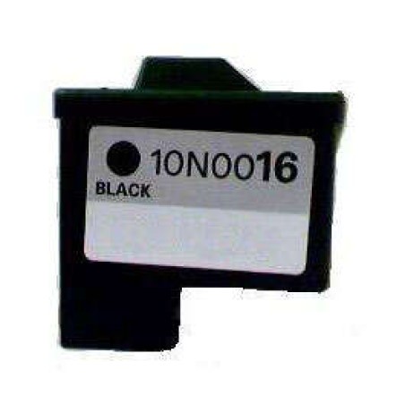 Lexmark 16/17 Preto Tinteiro Compatível - Substitui 10N0016E/10NX217E