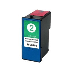 Lexmark 2 Cor Tinteiro Compatível - Substitui 18C0190
