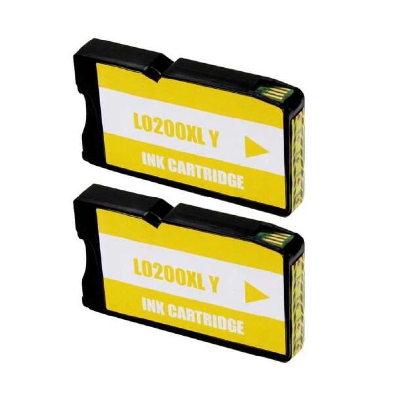 Lexmark 200XL Amarelo Pack 2 Tinteiros Compatíveis - Substitui 14L0200