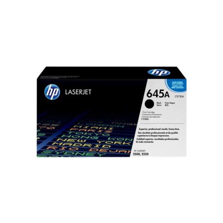 HP C9730A Preto Cartucho de Toner Original - 645A