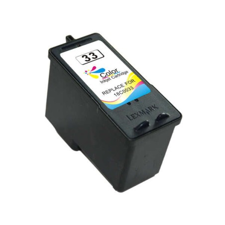 Lexmark 33 Cor Tinteiro Compatível - Substitui 18CX033E