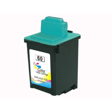 Lexmark 60 Cor Tinteiro Compatível - Substitui 17G0060E