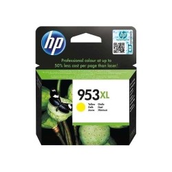 HP 953XL Amarelo Tinteiro Original - F6U18AE