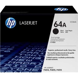 HP CC364A Preto Cartucho de Toner Original - 64A