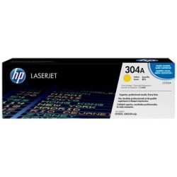HP CC532A Amarelo Cartucho de Toner Original - 304A