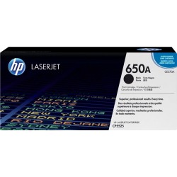HP CE270A Preto Cartucho de Toner Original - 650A
