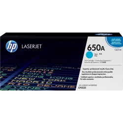 HP CE271A Ciano Cartucho de Toner Original - 650A