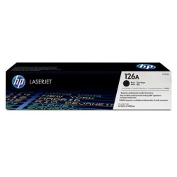 HP CE310A Preto Cartucho de Toner Original - 126A