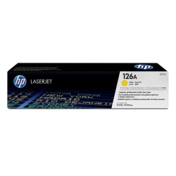 HP CE312A Amarelo Cartucho de Toner Original - 126A