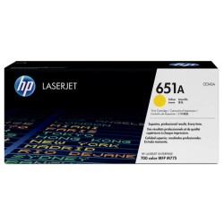 HP CE342A Amarelo Cartucho de Toner Original - 651A