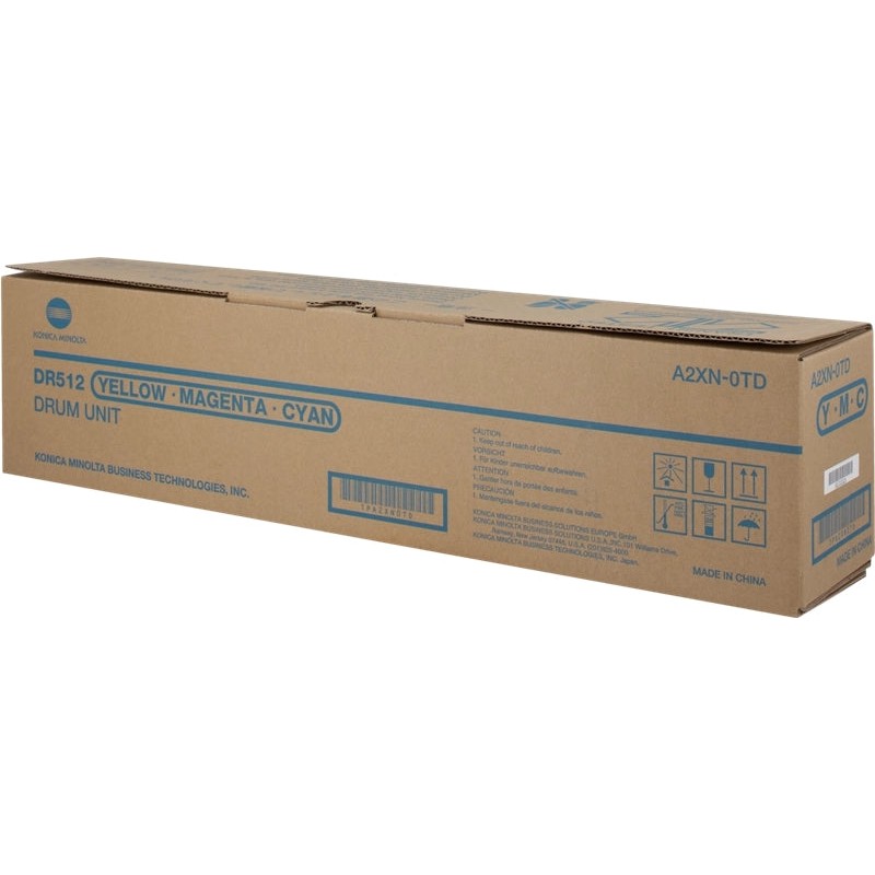 Konica Minolta DR512 Tambor de Imagem Original - DR512CMY/A2XN0TD (Drum)