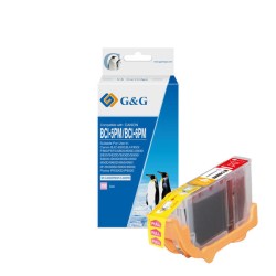 G&G Canon BCI6/BCI5/BCI3 Magenta Photo Tinteiro Compatível - Substitui 4710A002
