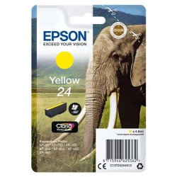 Epson T2424 (24) Amarelo Tinteiro Original - C13T24244012
