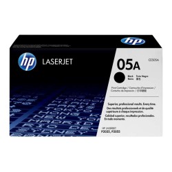 HP CE505A Preto Cartucho de Toner Original - 05A