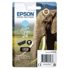 Epson T2425 (24) Ciano Light Tinteiro Original - C13T24254012