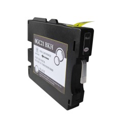 Ricoh GC21K Preto Tinteiro Pigmentada Compatível - Substitui 405532/405536