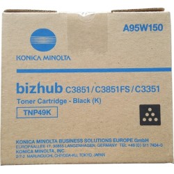 Konica Minolta TNP49 Preto Cartucho de Toner Original - TNP49K/A95W150