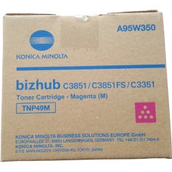 Konica Minolta TNP49 Magenta Cartucho de Toner Original - TNP49M/A95W350